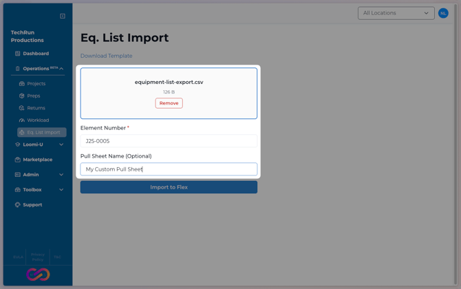 equipment-list-import-form-filled